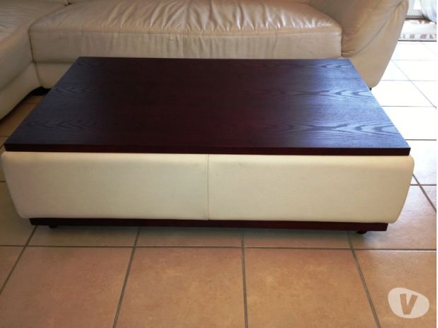 Table basse wengé bois