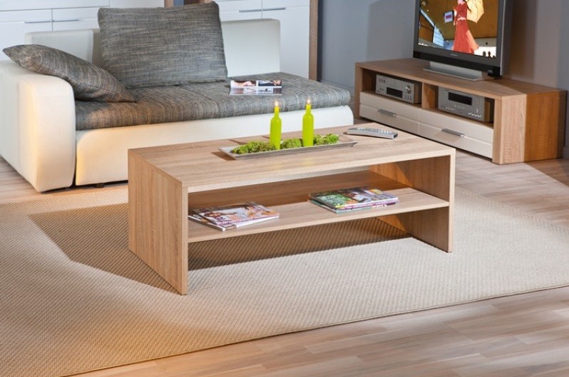 Table salon basse bois