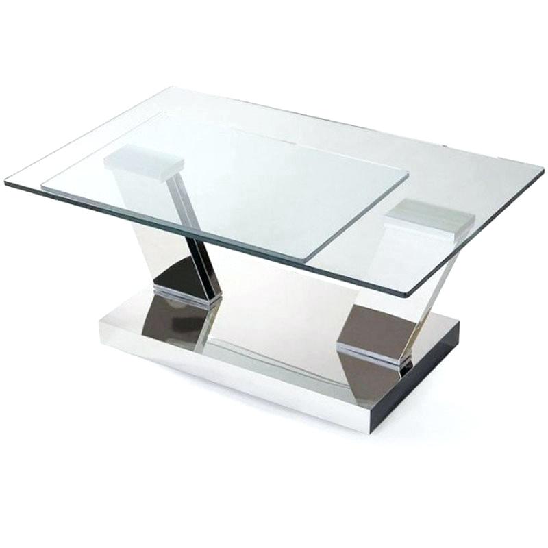 Table basse design ellipse en bois laqué blanc et verre