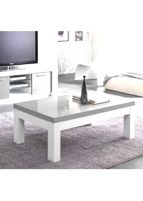 Table basse design grise