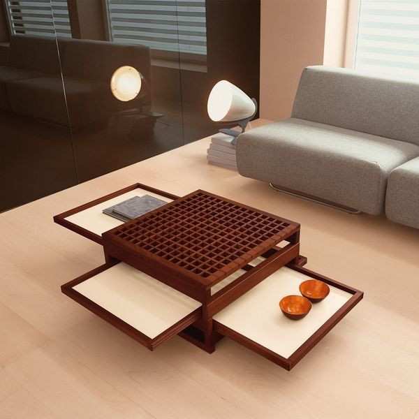 Table basse design japonaise