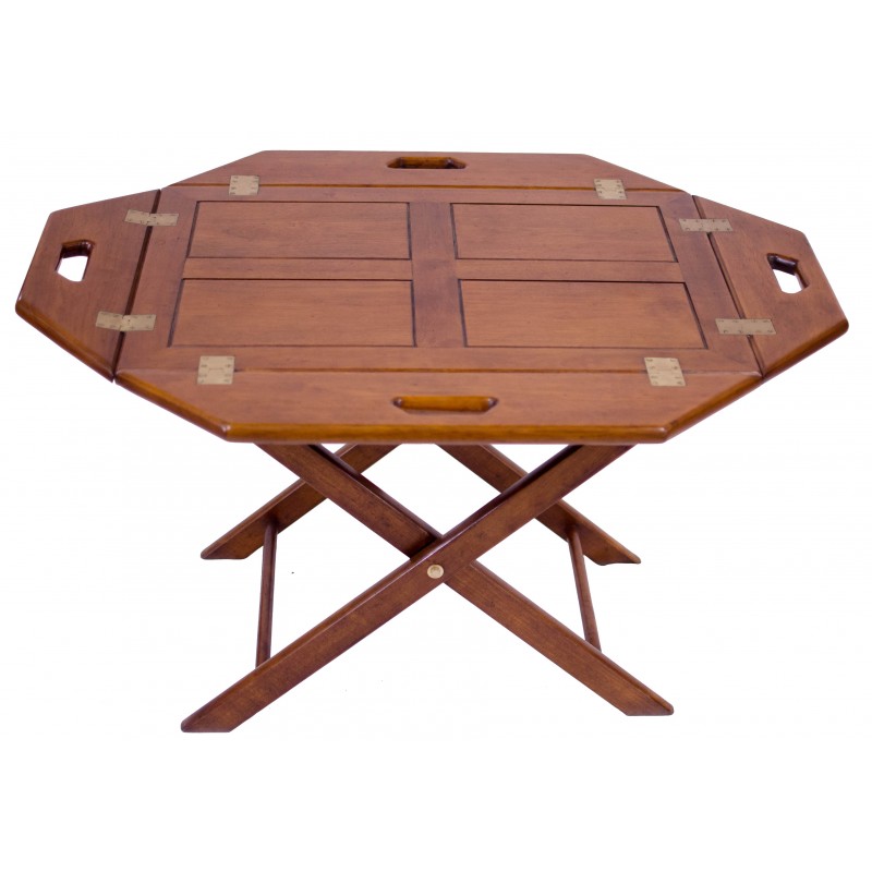 Table basse bois marine