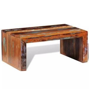 Table basse en bois de récupération