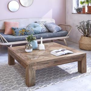 Table basse bois boheme