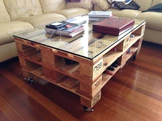 Table basse en palette prix