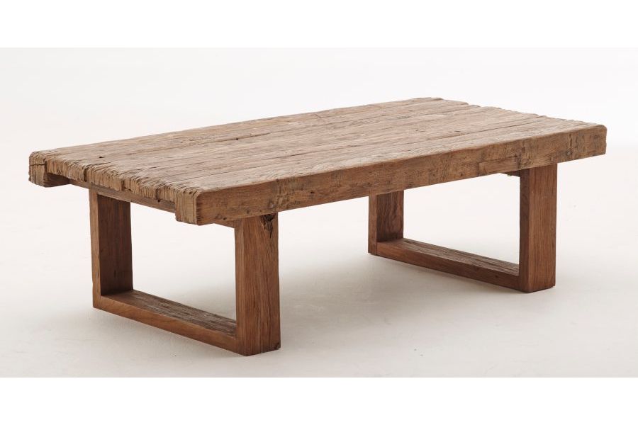Table basse en bois ancien
