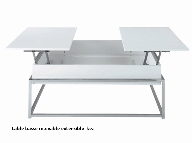 Table basse extensible relevable ikea
