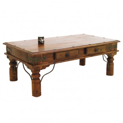 Table basse bois palissandre