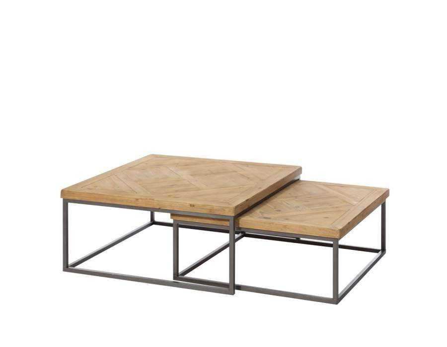 Table basse luxe en bois