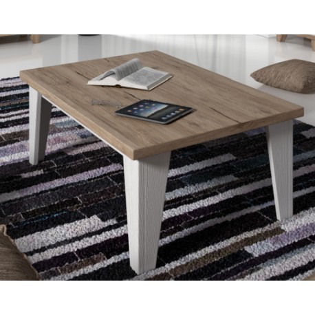 Table basse carré scandinave