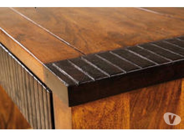 Table basse bois chiffon