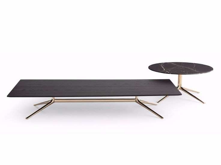 Table basse metal et bois pinterest