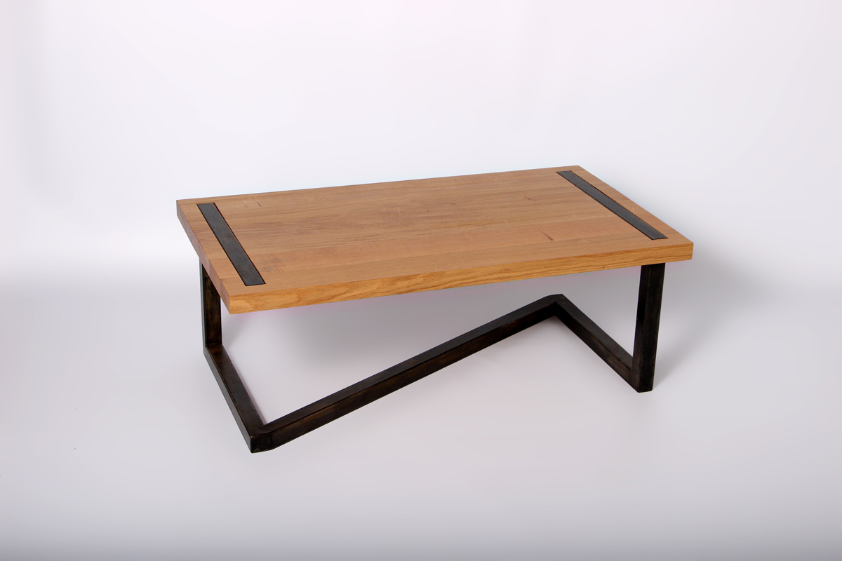 Table basse design indus