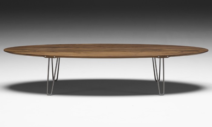 Table basse en bois avec rangement