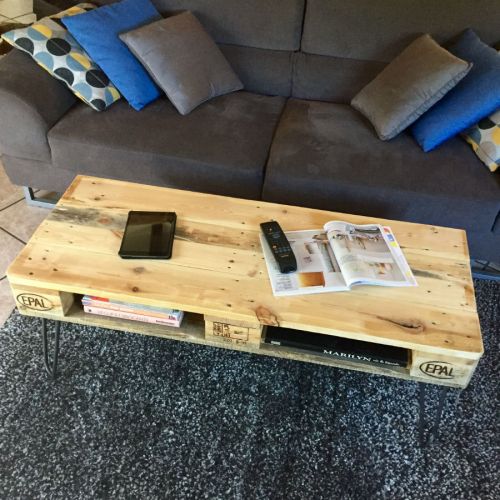 Palette européenne table basse