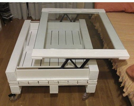 Palette table basse tuto