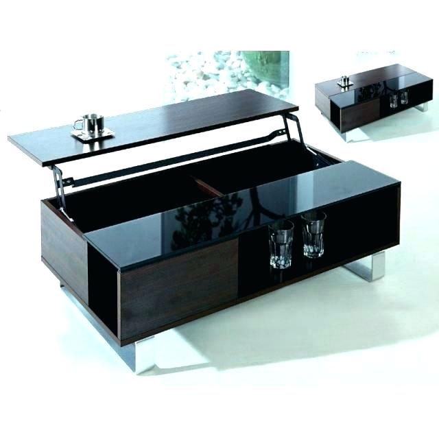 Table basse relevable 90 cm