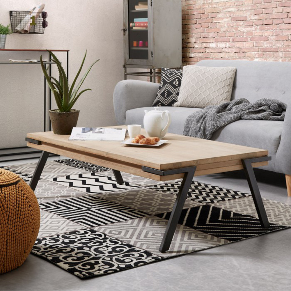 Table basse massif bois