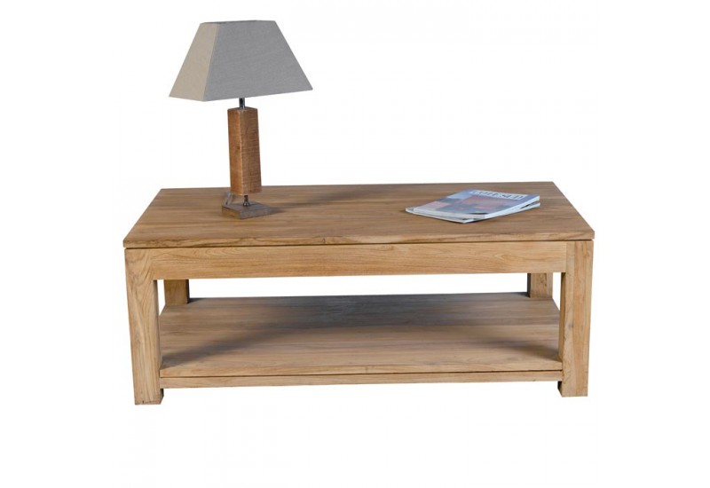 Table basse bois 70 cm