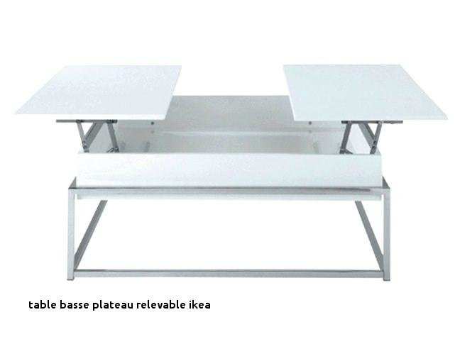Table basse laquée avec plateau relevable alinea