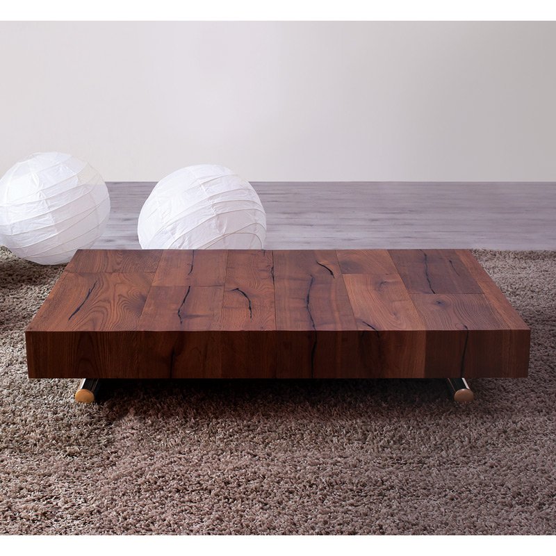 Table basse en bois de guyane
