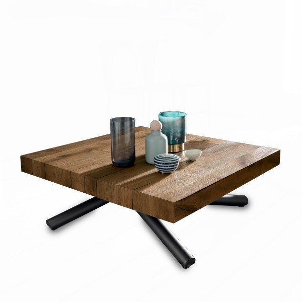 Table basse relevable bois massif