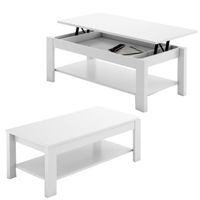 Table basse relevable oralia cendre