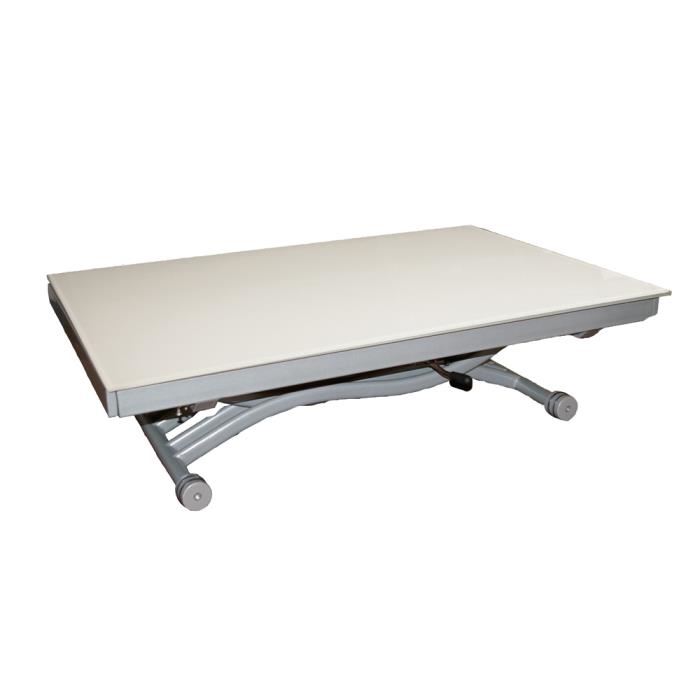 Grande table basse relevable