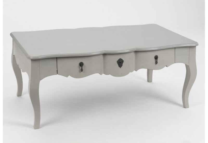 Table basse en bois ceruse