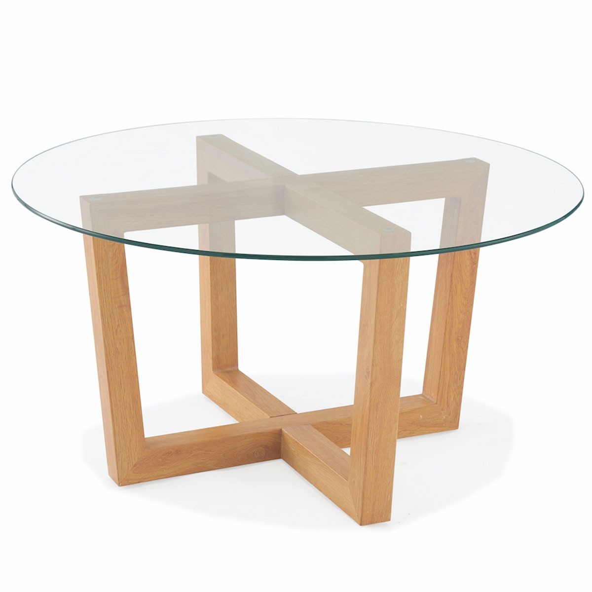 Table basse pas cher bois et verre