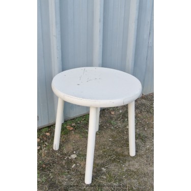 Relooker table basse ronde en bois