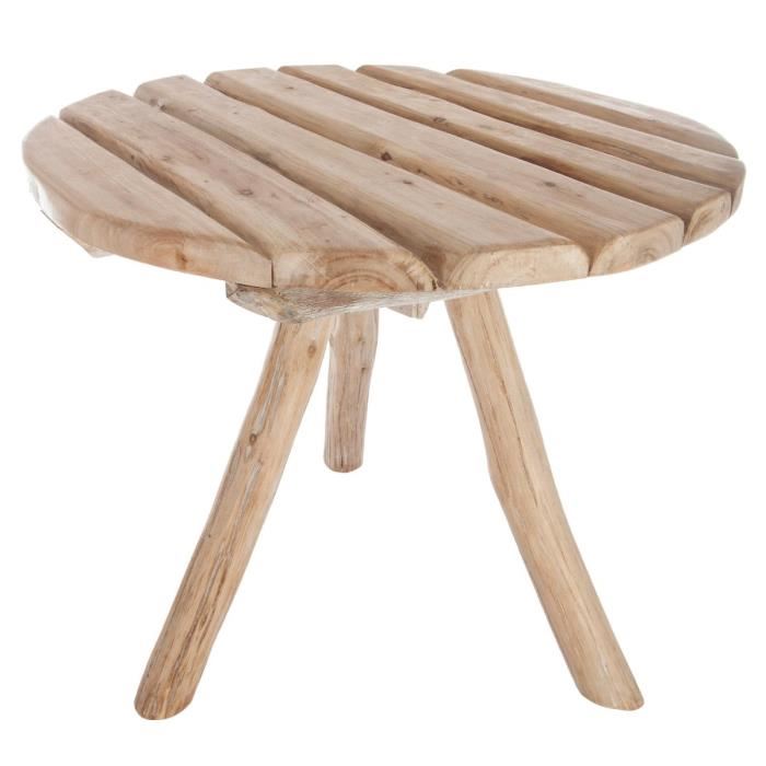 Table basse nature bois