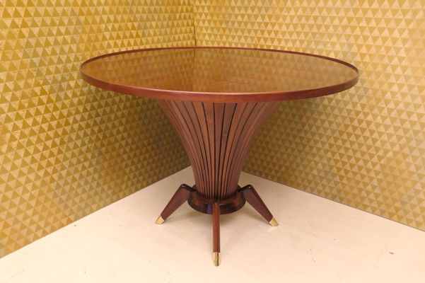 Table basse ronde design italien