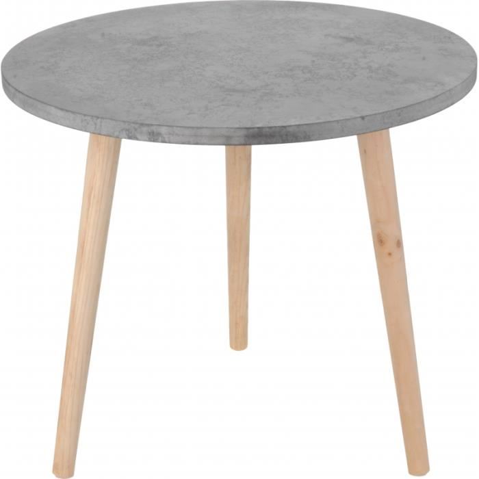 Pieds bois de table basse