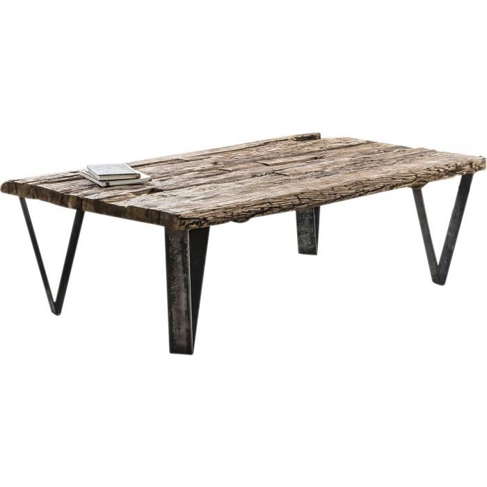 Table basse rustique bois massif