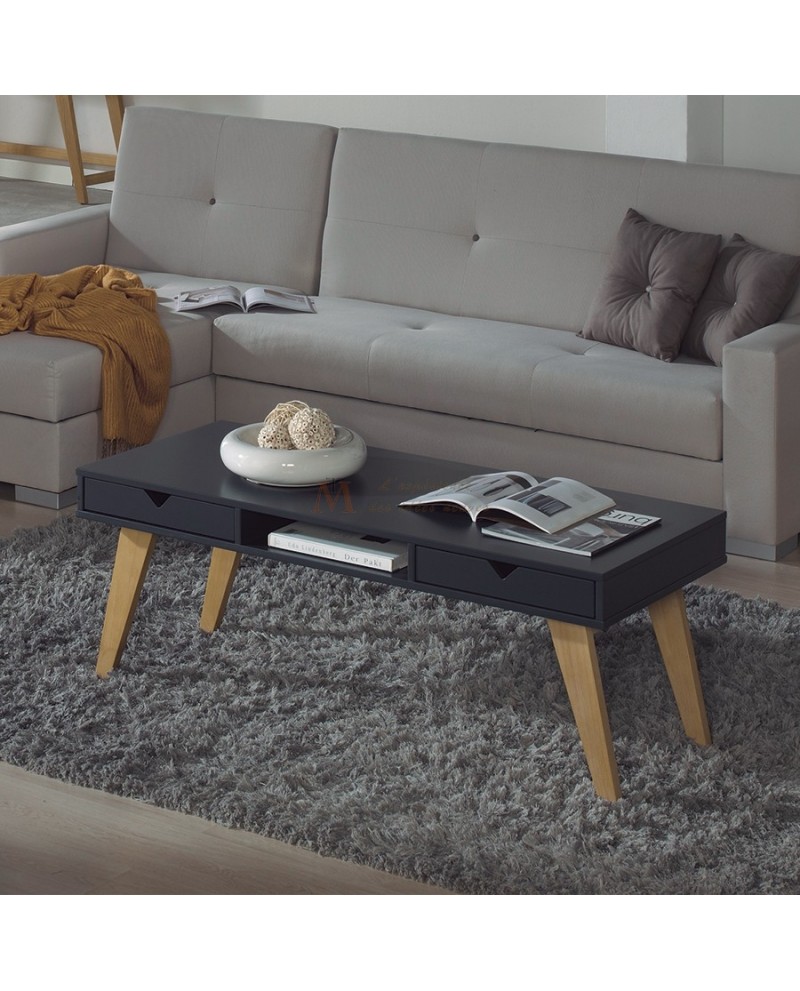 Table basse de salon style scandinave