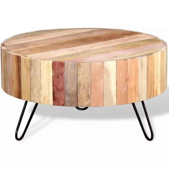 Table basse scandinave massif