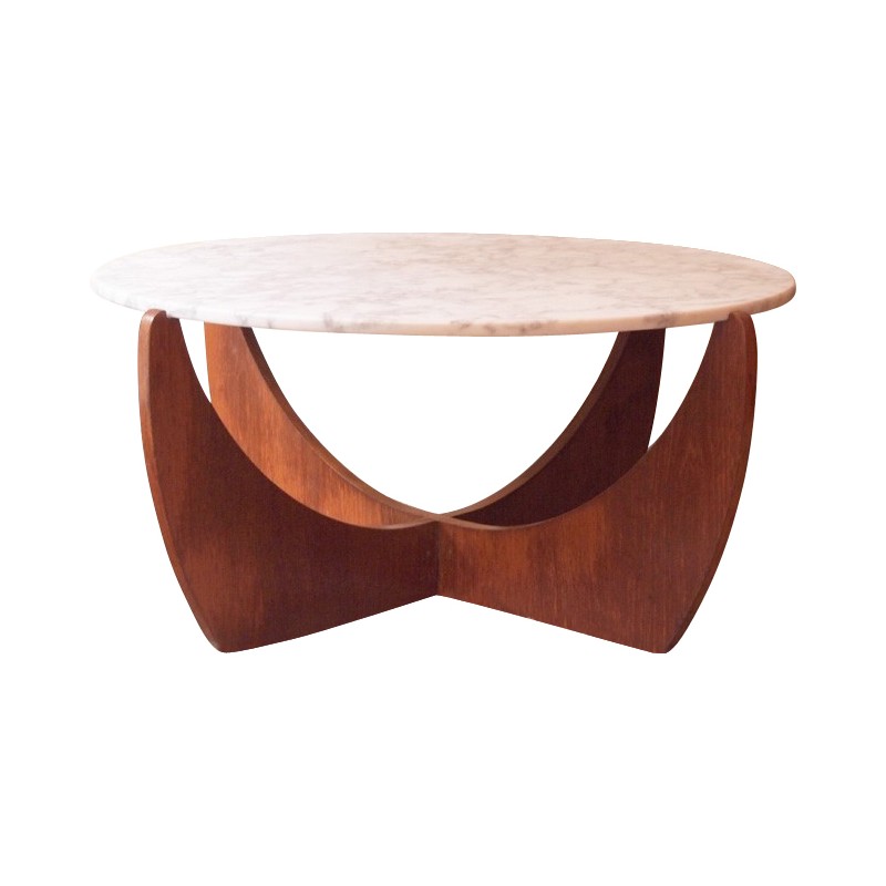 Table basse années 50 scandinave