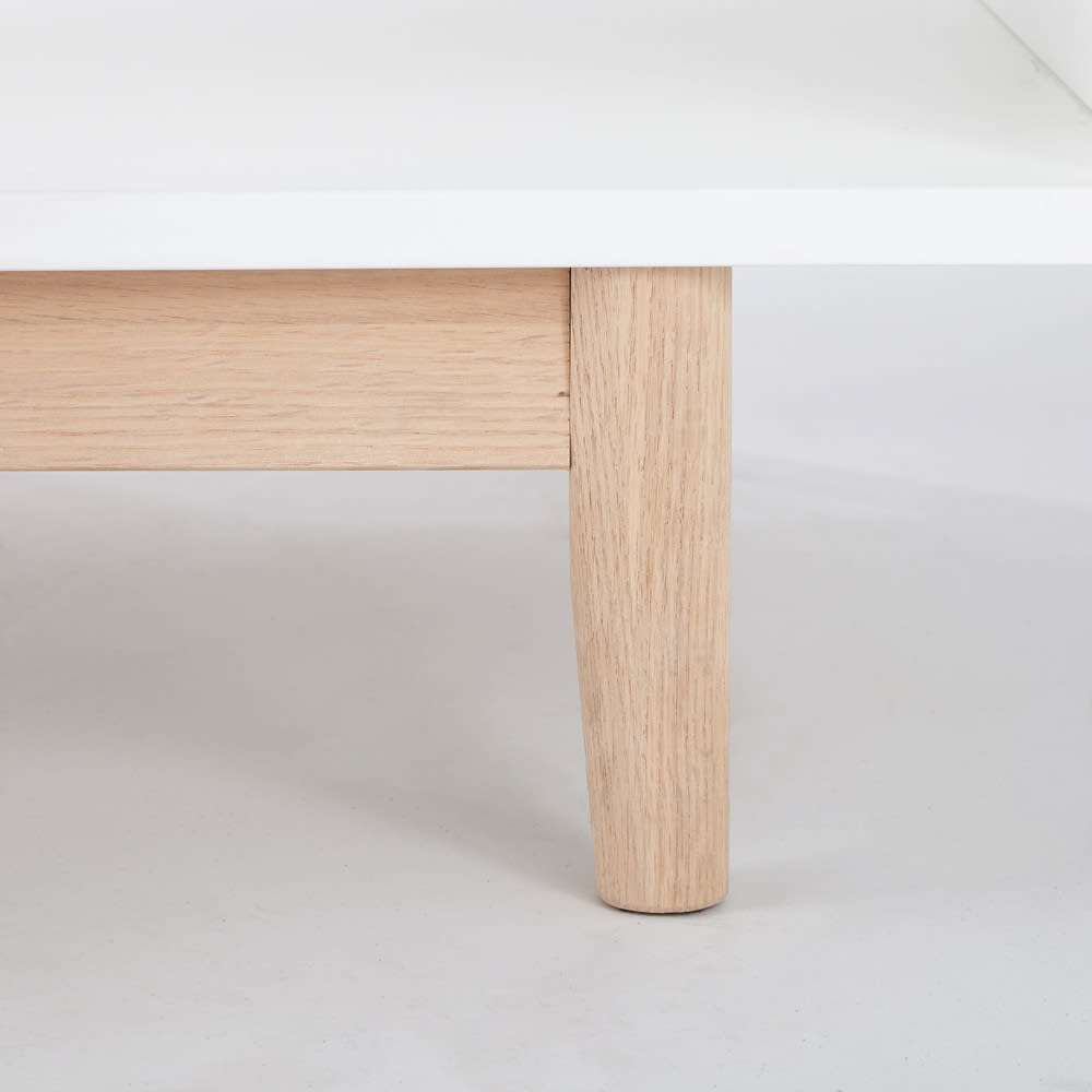 Artic table basse avec coffre en bois
