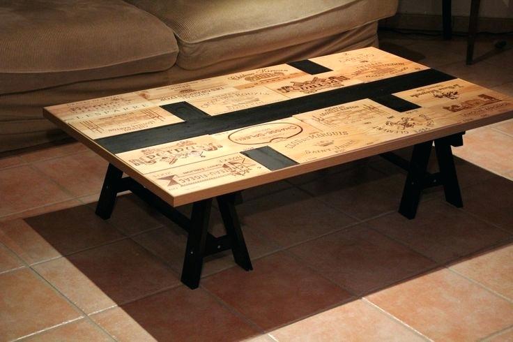 Table basse treteaux maison du monde