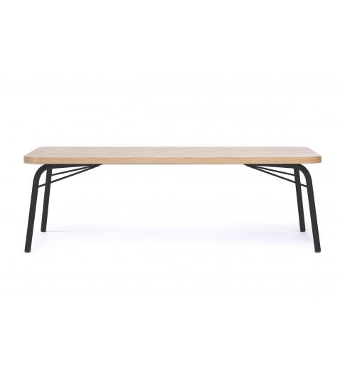 Table basse scandinave métal