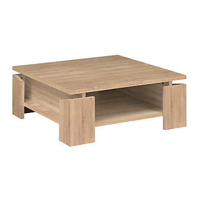 But table basse carre en bois