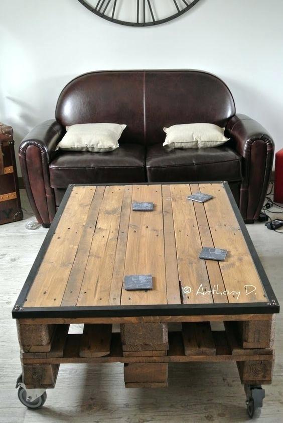 Table basse palette meilleur prix