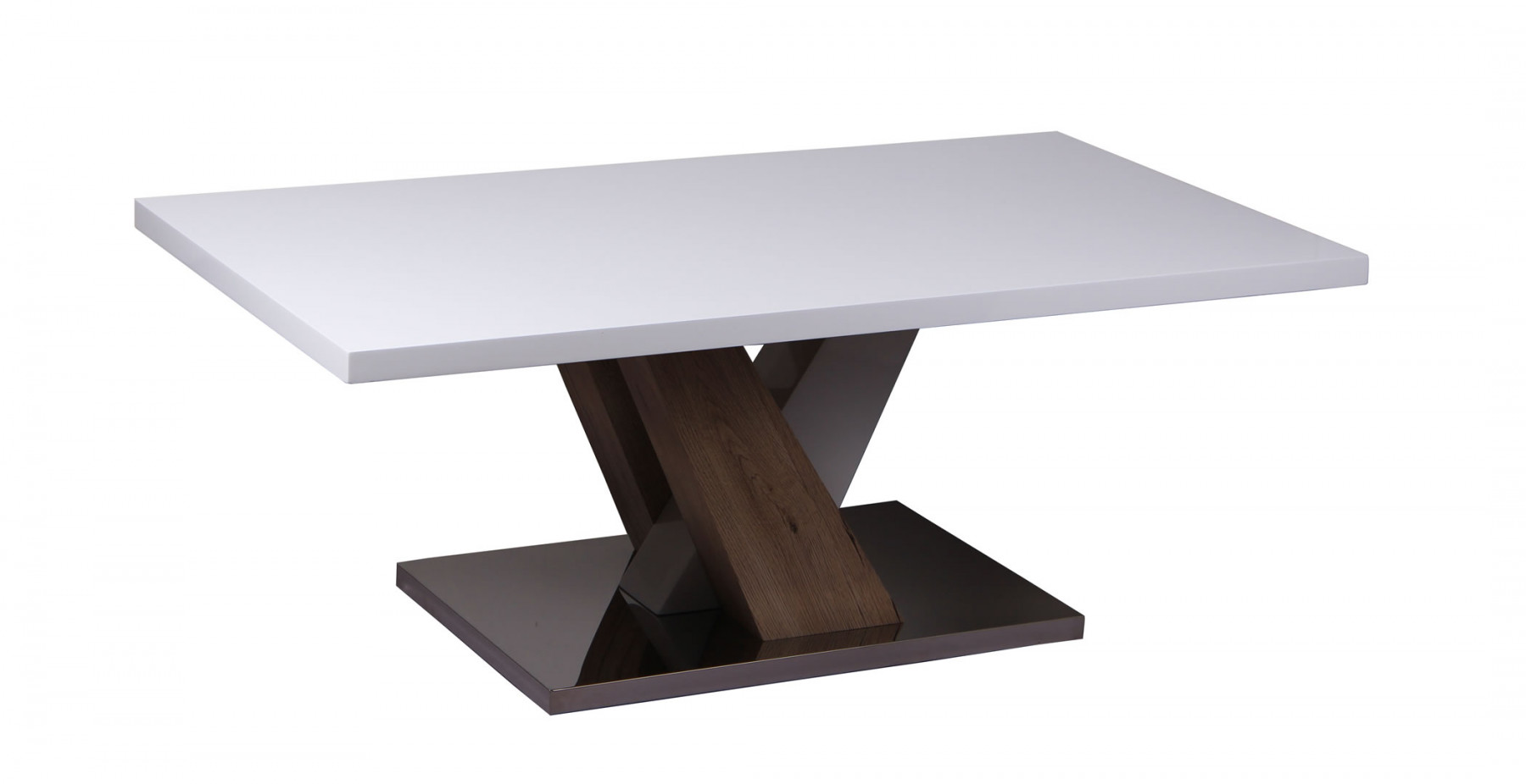 Table basse effet bois