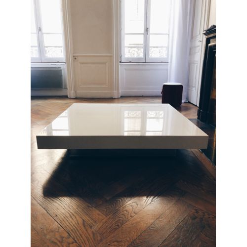 Table basse bois massif roche bobois