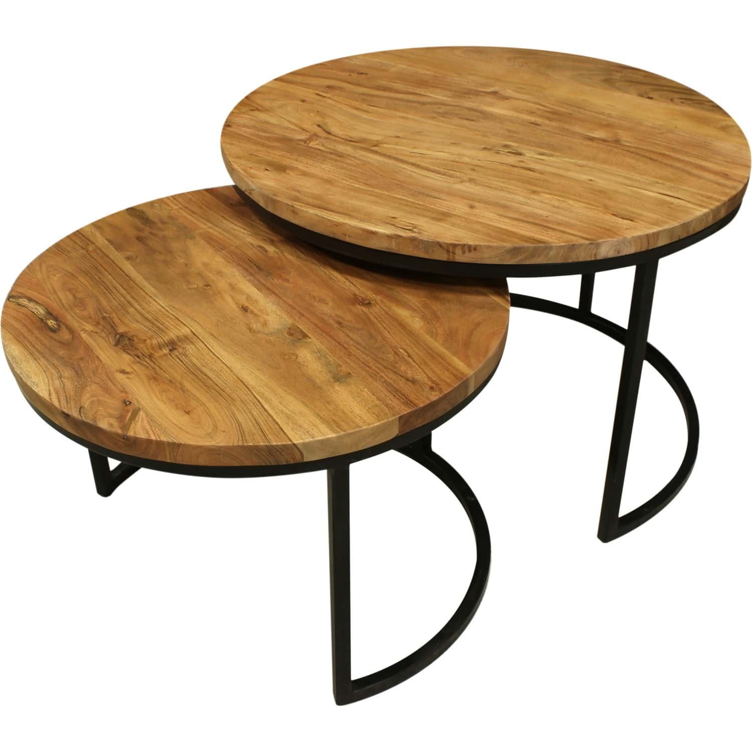 Table basse bois et bois