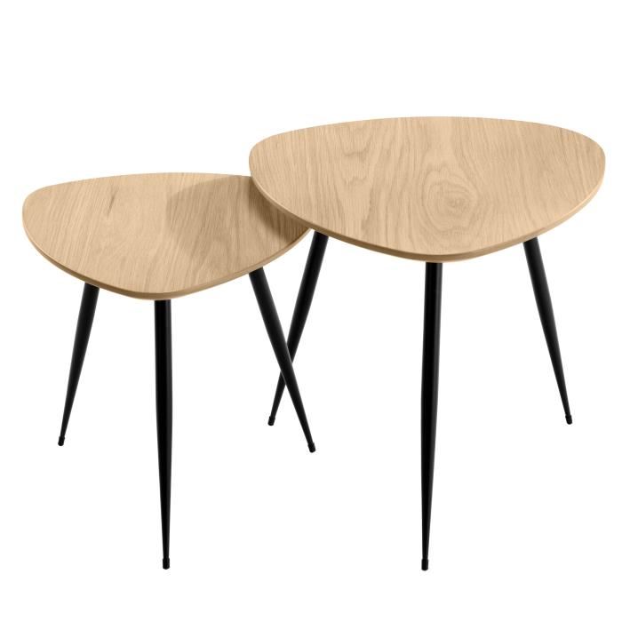 Table basse scandinave lot 2