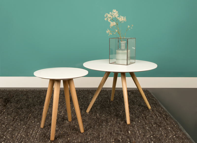 Table basse pietement bois