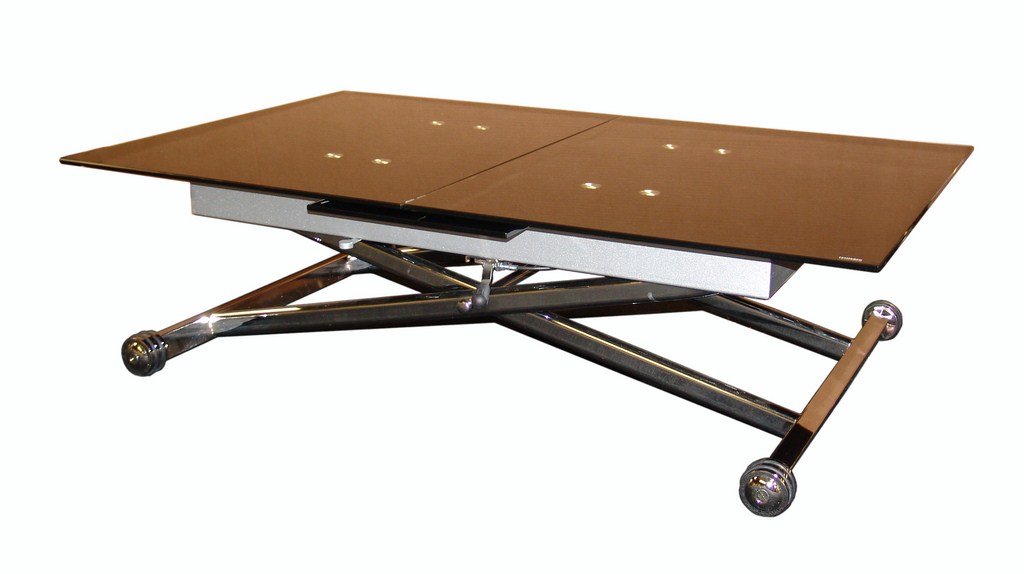 Table basse up and down bois