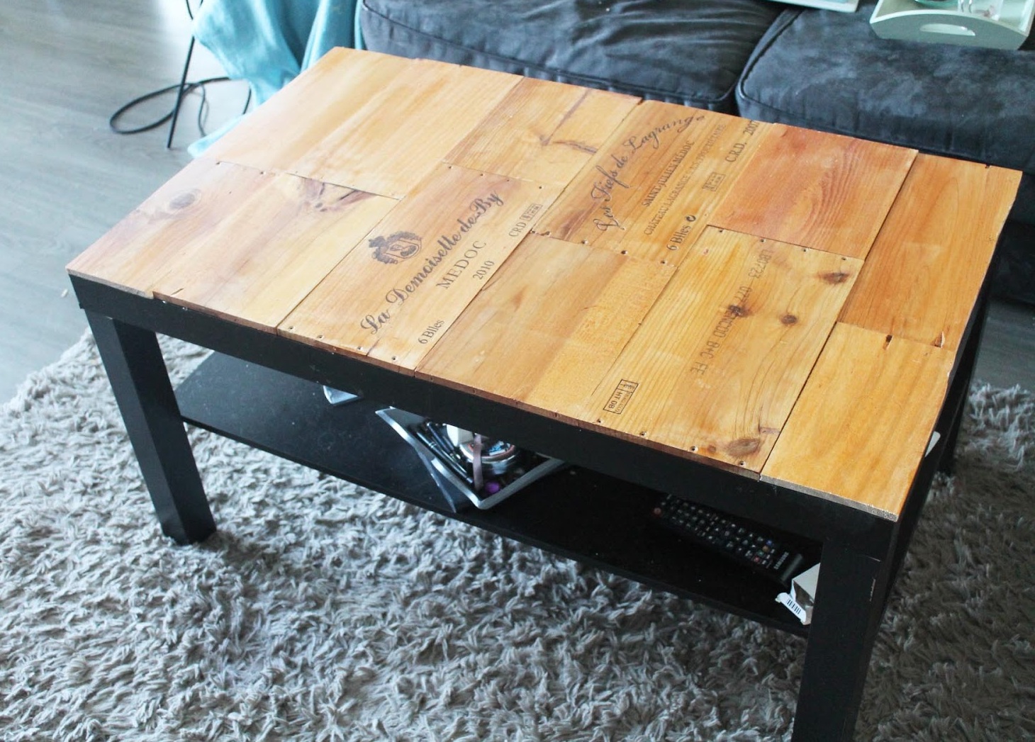 Comment moderniser une table basse en bois